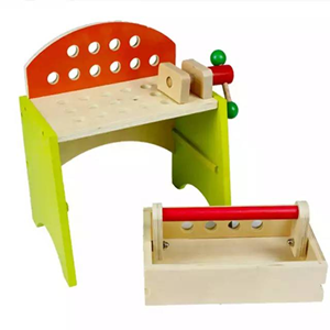 ست اسباب بازی میز ابزار چوبی Wooden tool table toy set -اسباب بازی